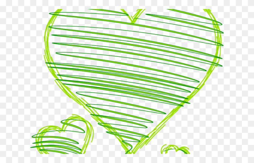 640x480 Drawn Heart Green Heart Drawing, Green, Plant, Graphics HD PNG Download