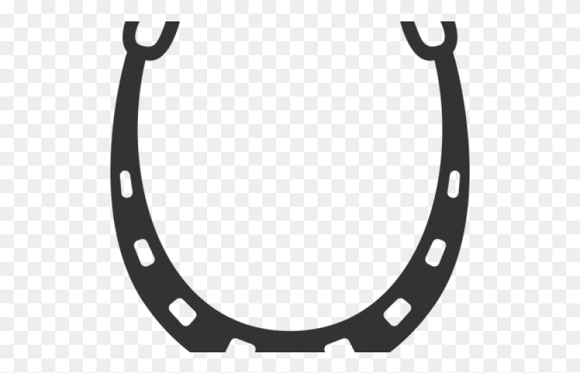 526x481 Drawn Horseshoe Ornate Circle, Moon, Outer Space, Night HD PNG Download