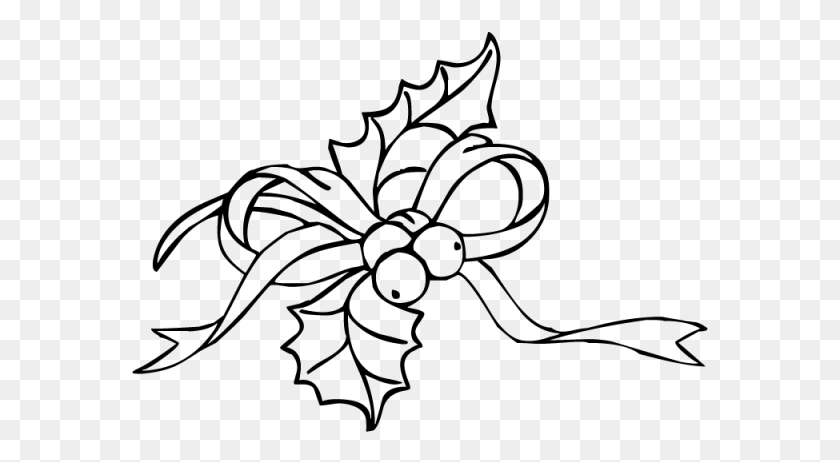 577x402 Drawn Ivy Border Holly And Ivy Drawings, Nature, Outdoors, Night HD PNG Download