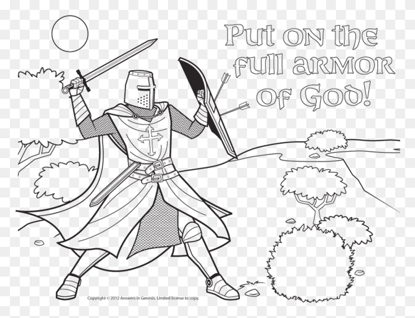 1262x945 Drawn Knight Armor God Armor Of God, Person, Human, Samurai HD PNG Download