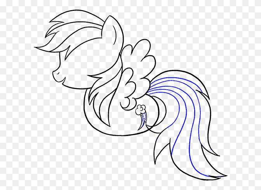625x552 Drawn My Little Pony Rainbow Dash Pony Face Drawing, Light, Metropolis, City HD PNG Download