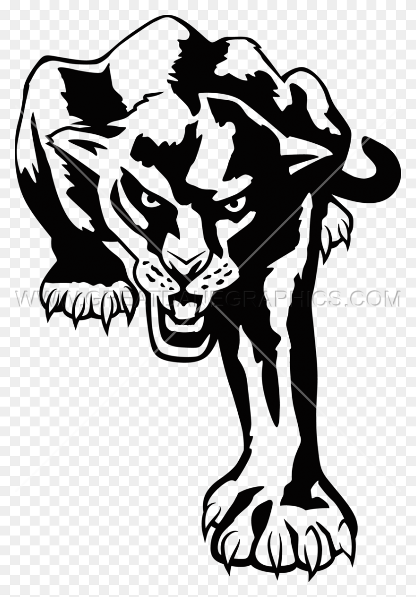 825x1210 Drawn Panther Clip Art Black Panther Drawing Page, Symbol, Cat, Pet HD PNG Download