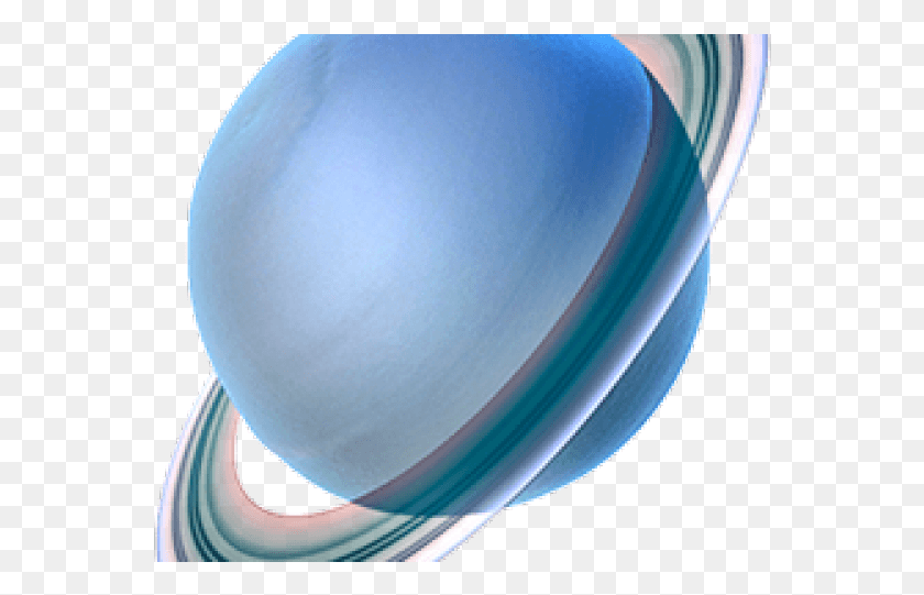562x481 Drawn Planets Uranus Sphere, Balloon, Ball, Food HD PNG Download