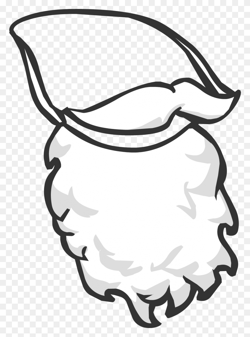 1223x1681 Drawn Santa Hat Club Penguin Club Penguin Beard, Stencil, Text, Bag HD PNG Download
