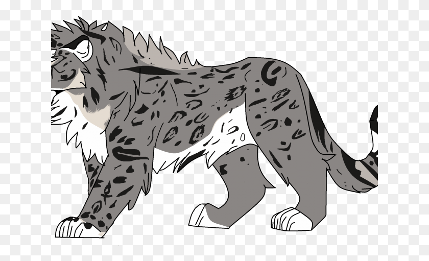 641x451 Drawn Snow Leopard Lion King Cartoon, Panther, Wildlife, Mammal HD PNG Download