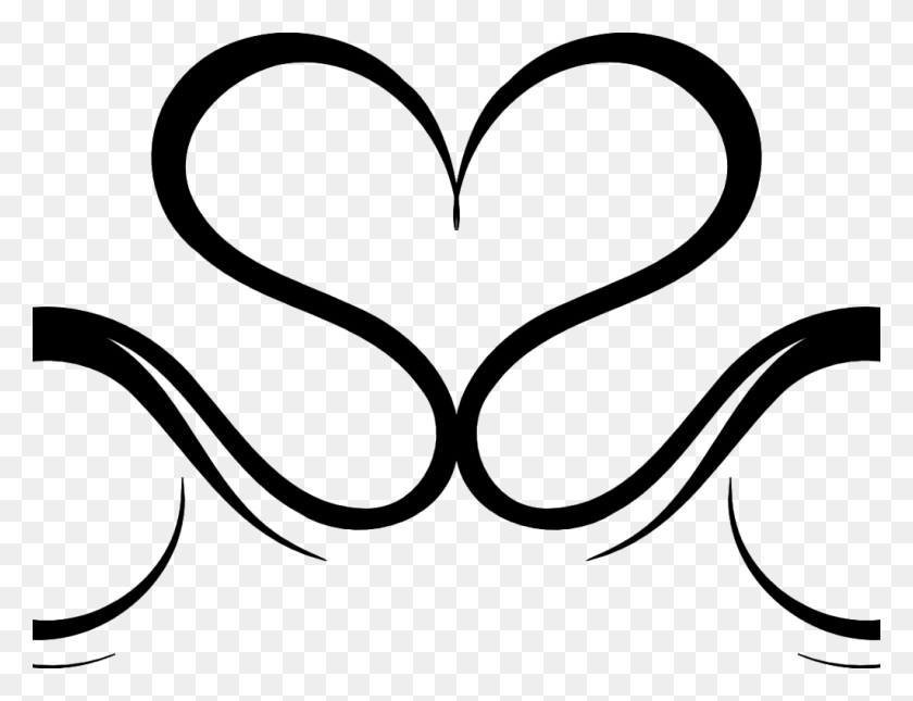 1024x768 Drawn Swirl Simple Easy Draw Cool Designs, Heart, Text, Symbol HD PNG Download