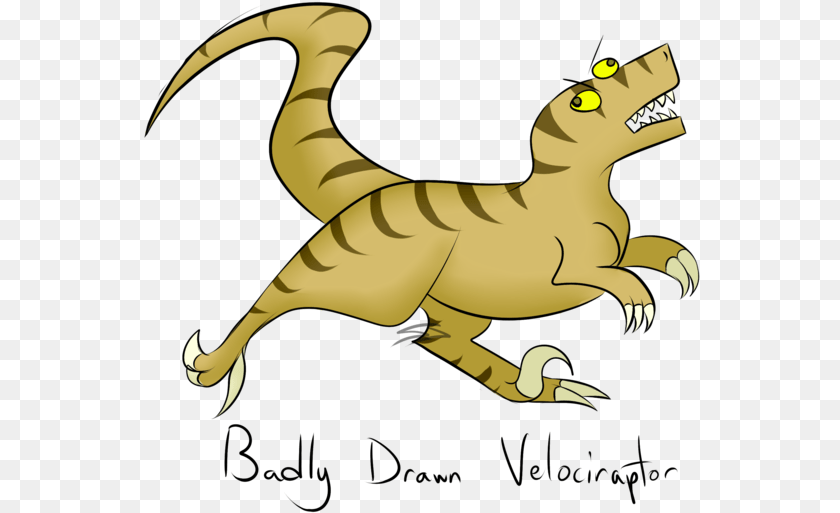 559x513 Drawn Velociraptor Transparent Jurassic Park, Electronics, Hardware, Animal, Dinosaur PNG