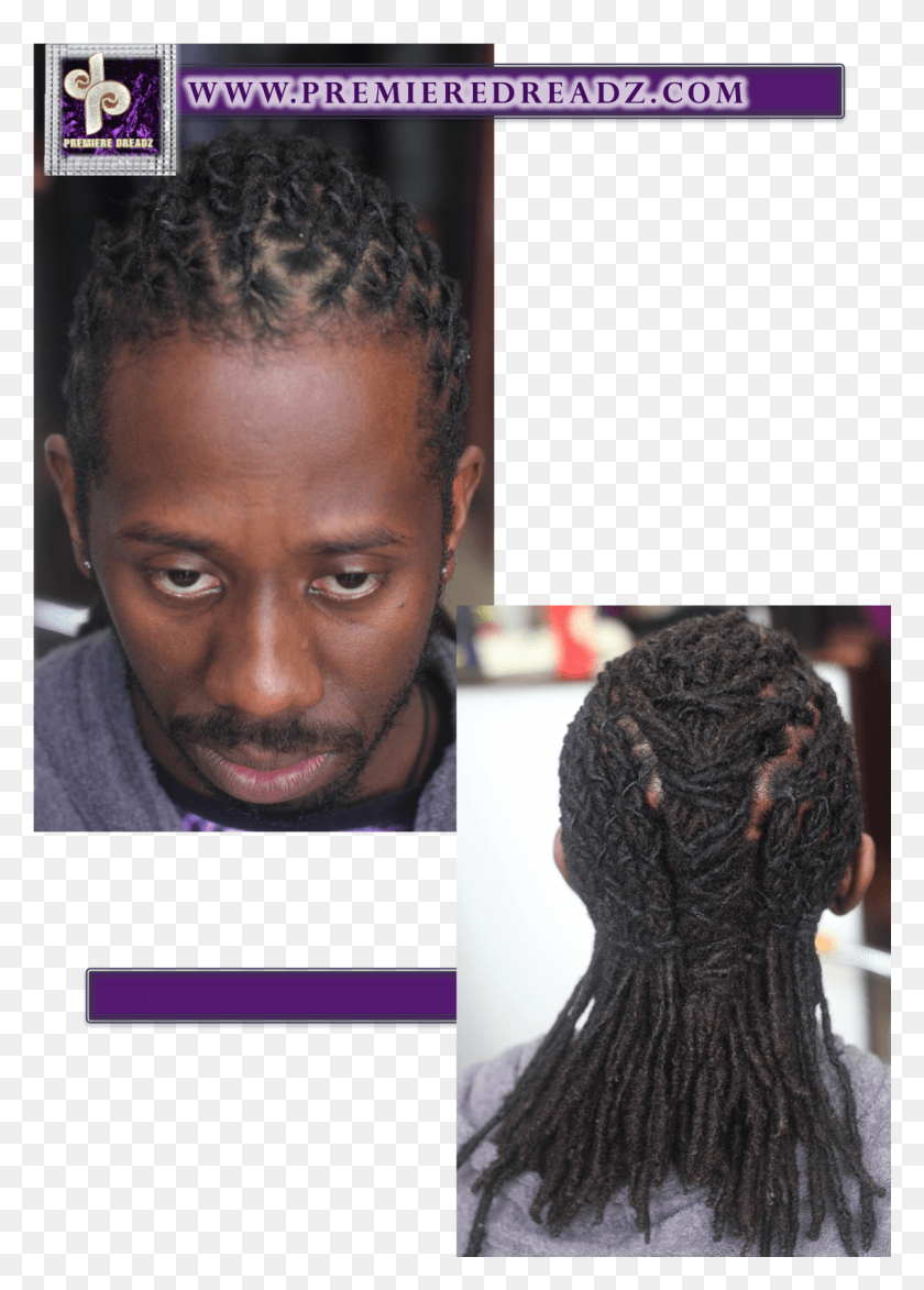 1129x1611 Dreadlock Styles For Men Premiere Dreadz Hairstyle, Face, Person, Human HD PNG Download