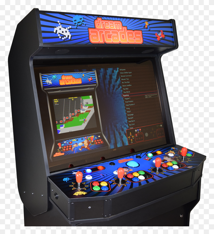 1058x1164 Dream Arcades Uses Custom Designed Windows 10 Pc39s Dream Arcade Game List, Arcade Game Machine HD PNG Download