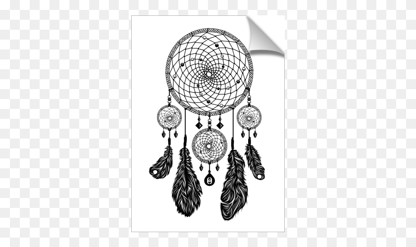 311x439 Dream Catcher Painting By Watercolor Girl Dream Catcher, Accessories, Accessory, Jewelry HD PNG Download