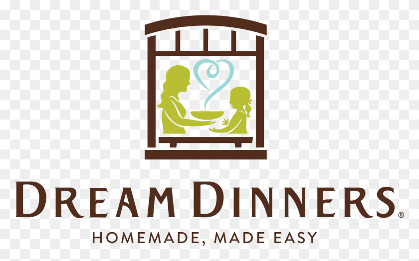 1588x945 Логотип Dream Dinners, Текст, Этикетка, Реклама Hd Png Скачать