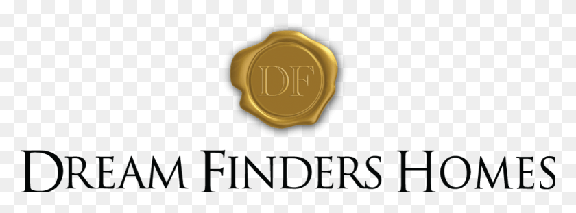 1000x323 Dream Finders Homes Logo, Word, Wax Seal, Text HD PNG Download