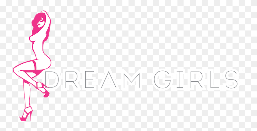 763x370 Dream Girls Graphic Design, Word, Text, Alphabet HD PNG Download