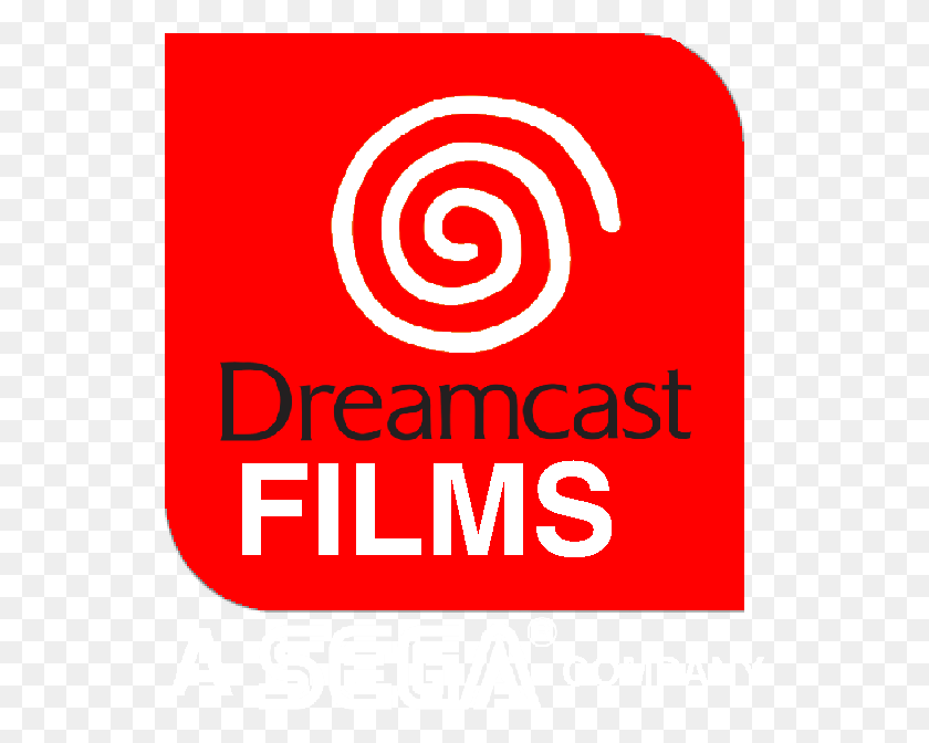 542x612 Логотип Dreamcast Films Sega Dreamcast, Текст, Символ, Спираль Hd Png Скачать