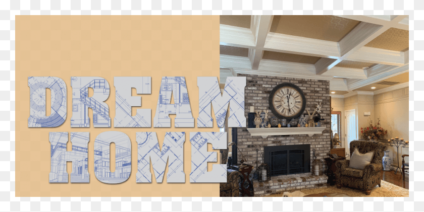 968x449 Dreamhome Living Room, Clock Tower, Tower, Architecture HD PNG Download
