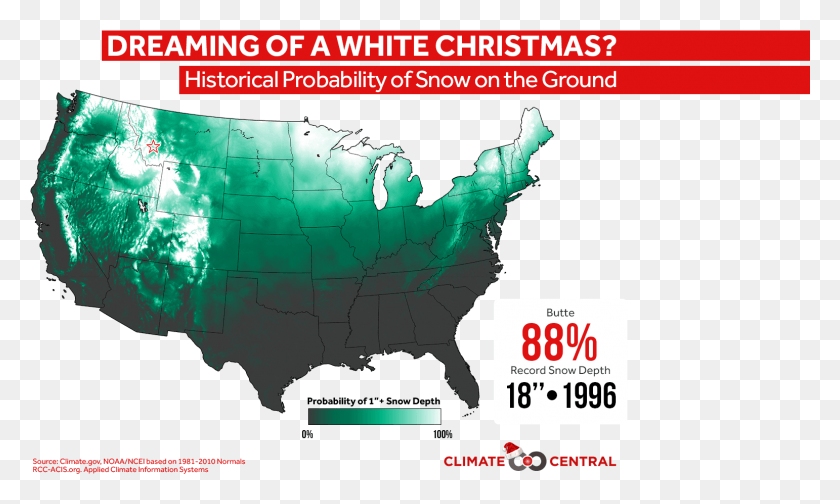 1542x879 Dreaming Of A White Christmas White Christmas Map 2016, Poster, Advertisement, Plot HD PNG Download