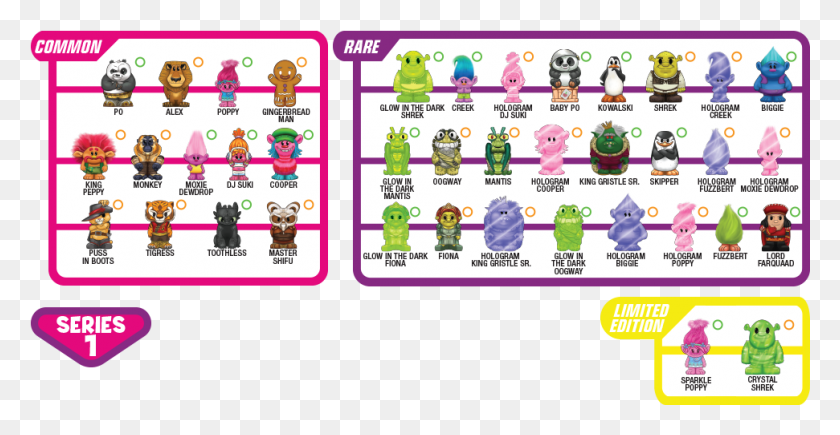 971x468 Dreamworks Ooshies, Texto, Angry Birds, Super Mario Hd Png