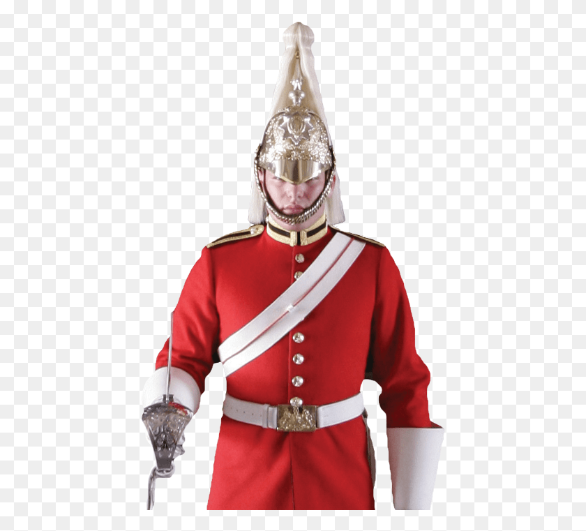 437x701 Dress Like A Queen39s Royal Horse Guards, Person, Human, Military Uniform HD PNG Download