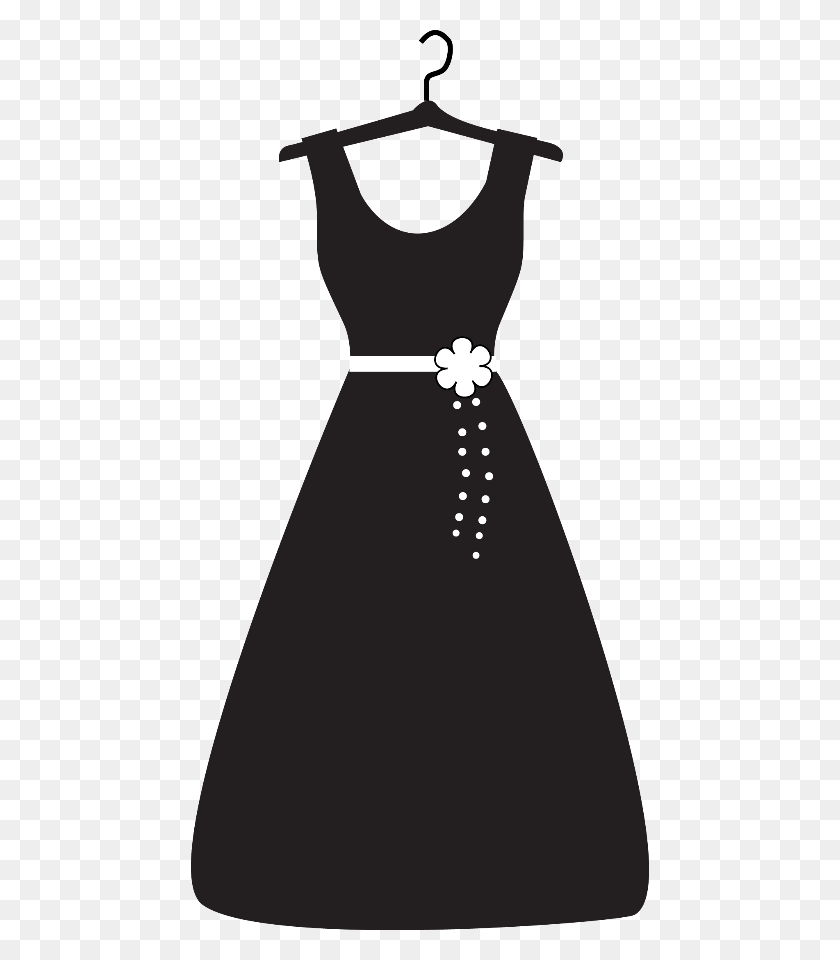458x900 Dress Svg Baby Girl Dress On Hanger Clipart, Clothing, Apparel, Sash HD PNG Download