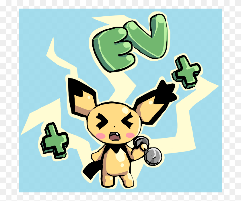 710x642 Drew A Pichu What Do You Think Cartoon, Recycling Symbol, Symbol, Graphics HD PNG Download