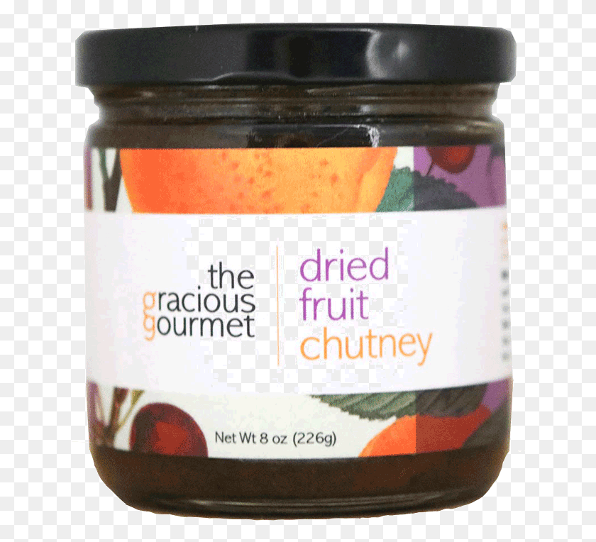 641x704 Dried Fruit Chutney 8oz Chutney, Jam, Food, Jar HD PNG Download