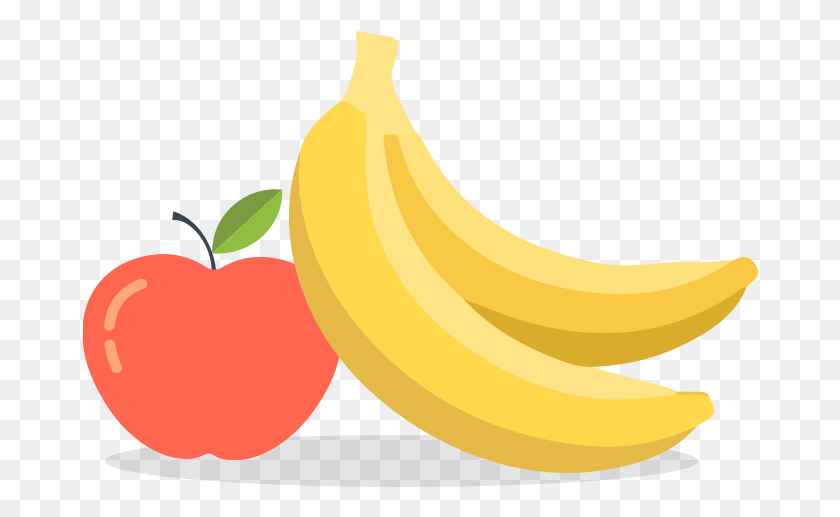 677x457 Frutas Secas, Frutas Y Verduras, Manzanas Y Plátanos Png