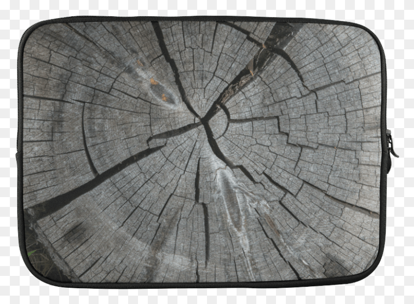 801x573 Dried Tree Stump Custom Sleeve For Laptop Tree Stump, Plant, Tree, Sundial HD PNG Download
