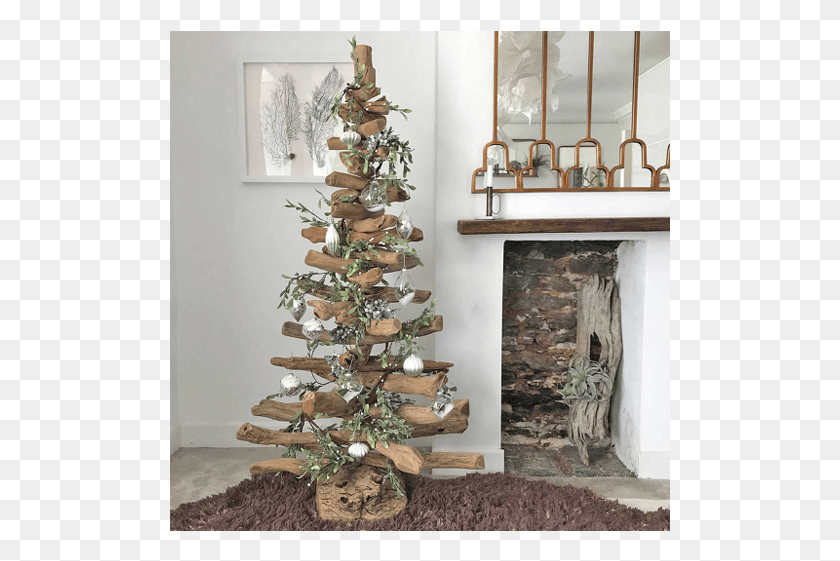 501x501 Driftwood Christmas Tree Not On The High Street Driftwood Christmas Tree, Tree, Plant, Ornament HD PNG Download