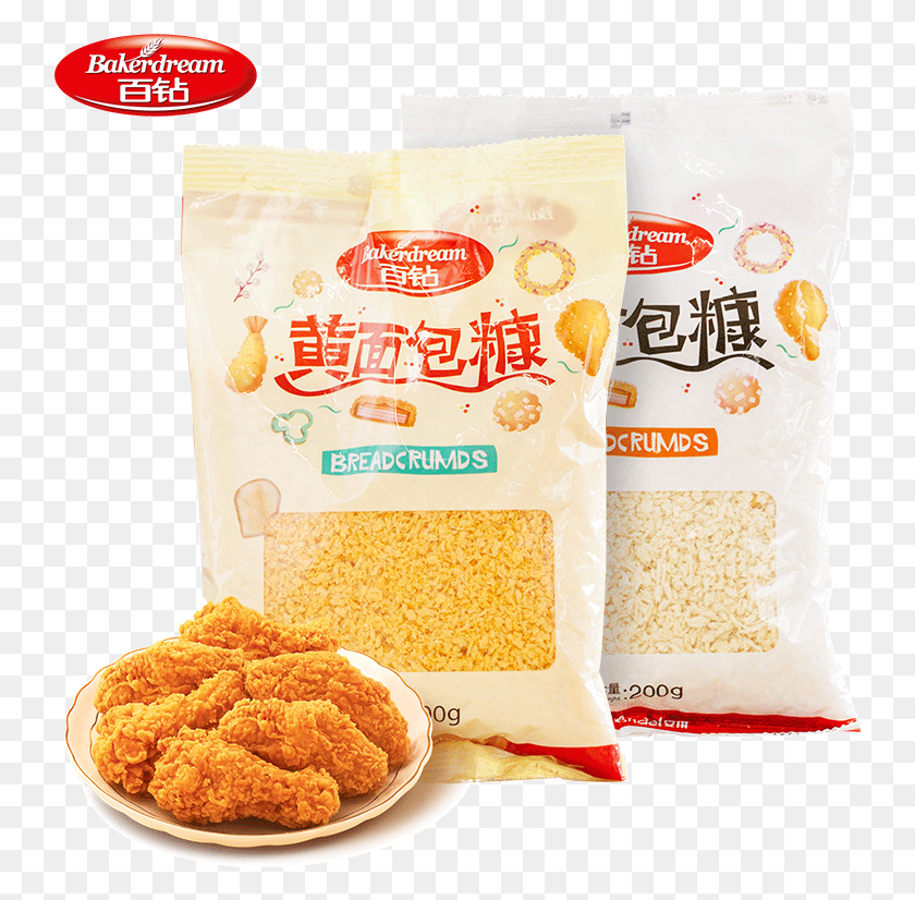 741x766 Drilled Bread Fried Chicken Wrapped In Bread Kfc, Snack, Food, Nuggets HD PNG Download