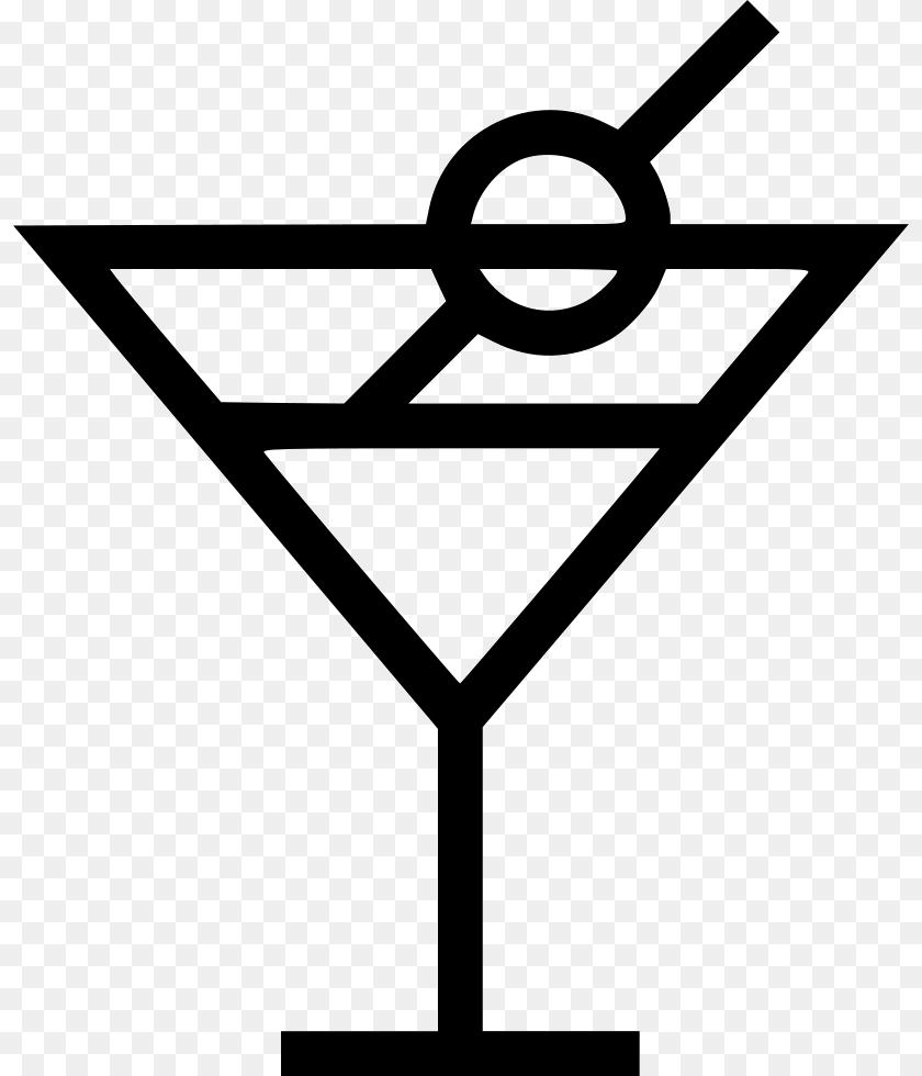 816x980 Drink Cocktail Martini Martini Icon, Alcohol, Beverage, Cross, Symbol Sticker PNG