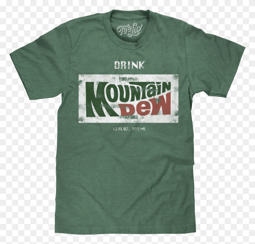 971x929 Drink Mountain Dew Logo T Shirt Trust Me Im A Doctor Dr Pepper Shirt, Clothing, Apparel, T-shirt HD PNG Download