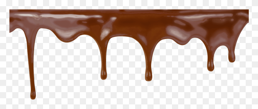 1441x545 Dripping Chocolate Melting Ice Cream, Table, Furniture, Tabletop HD PNG Download