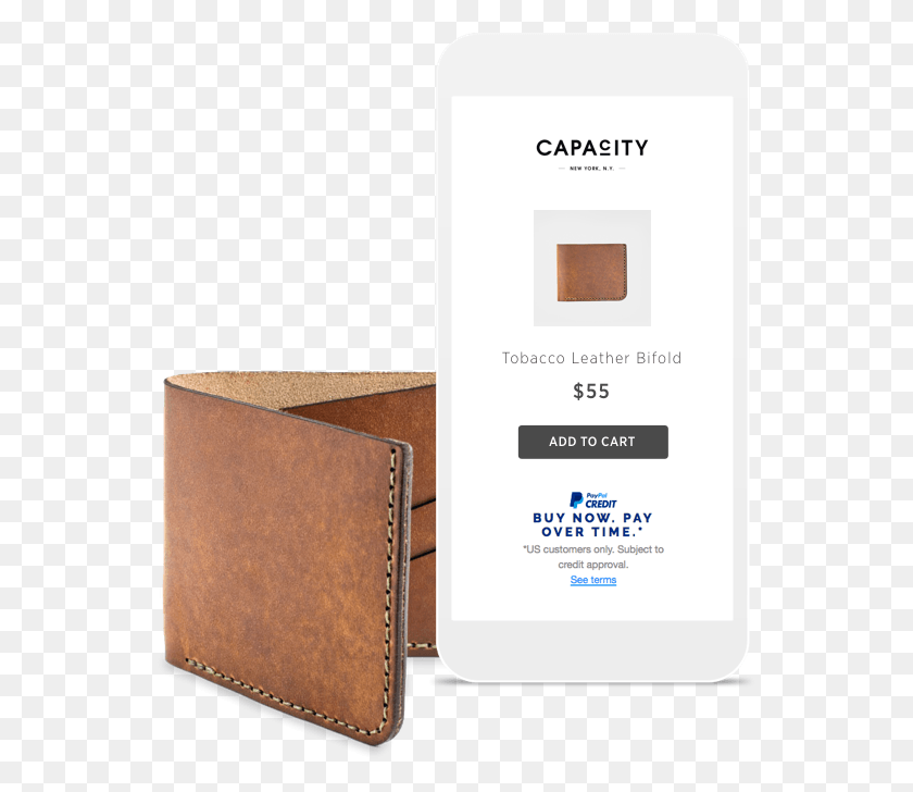 551x668 Drive Higher Sales With Paypal Credit Leather, Text, Paper, Accessories HD PNG Download