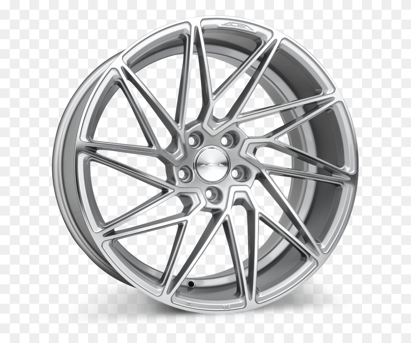 629x640 Driven D716 Liquid Silver With Machined Face Wheels Ace Rims, Wheel, Machine, Alloy Wheel HD PNG Download