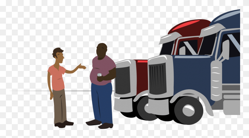 1201x627 Driving Clipart Truck Driver Truck Driver, Person, Human, Vehicle HD PNG Download