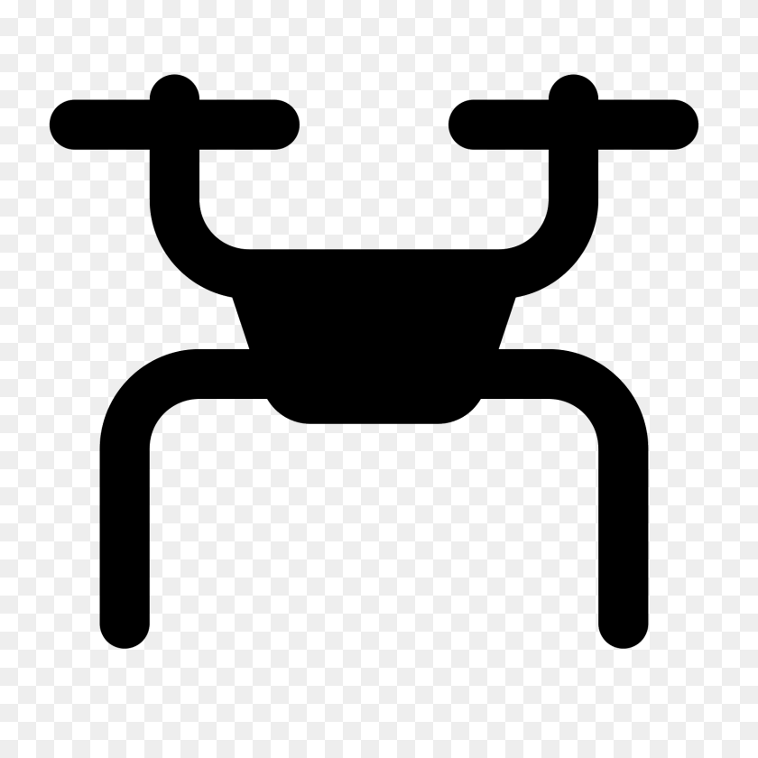 Drone Icon, Gray Transparent PNG