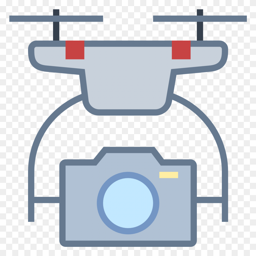 1521x1521 Drone With Camera Icon Transparent Camera And Drone Logo, Axe, Tool, Appliance HD PNG Download