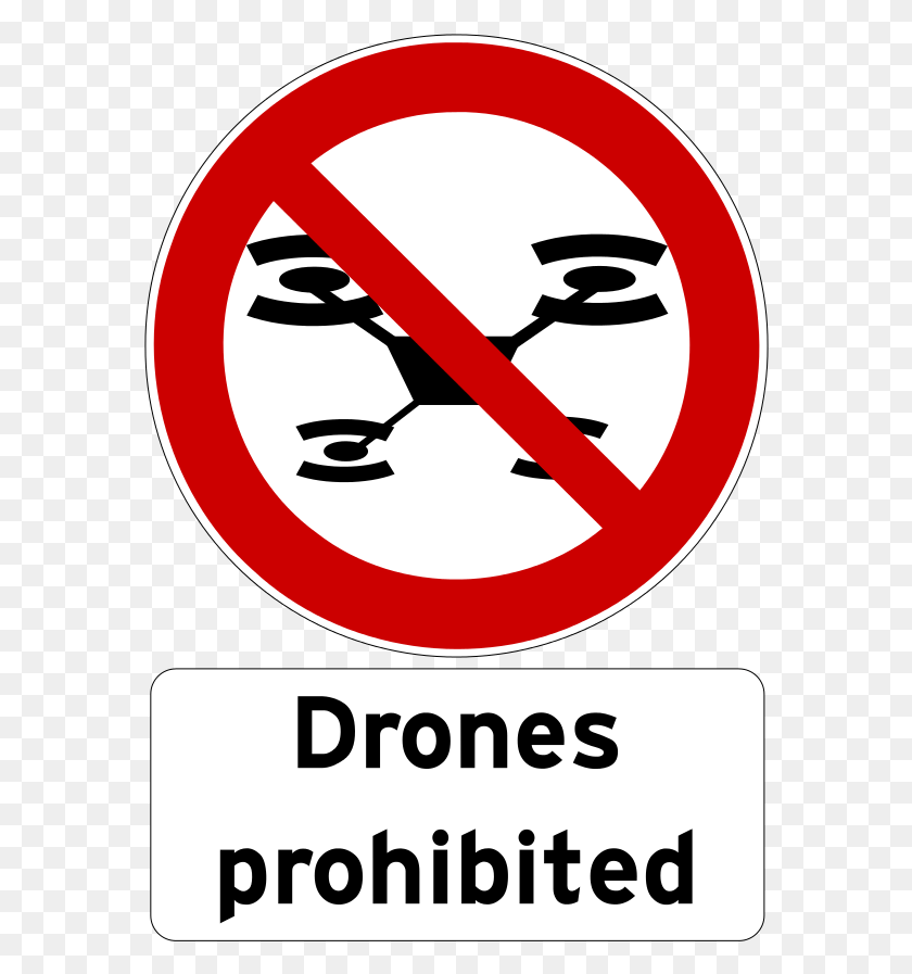 576x837 Drones Prohibited With Additional Sign No To Martial Law, Symbol, Road Sign, Poster HD PNG Download