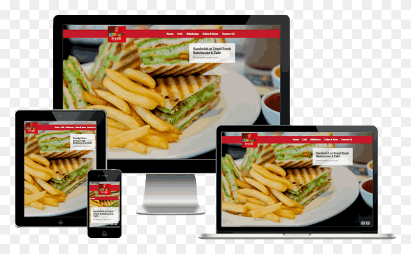 786x464 Drool Fresh Restaurant Dwarka Website Design School Webdesign, Fries, Food, Mobile Phone HD PNG Download