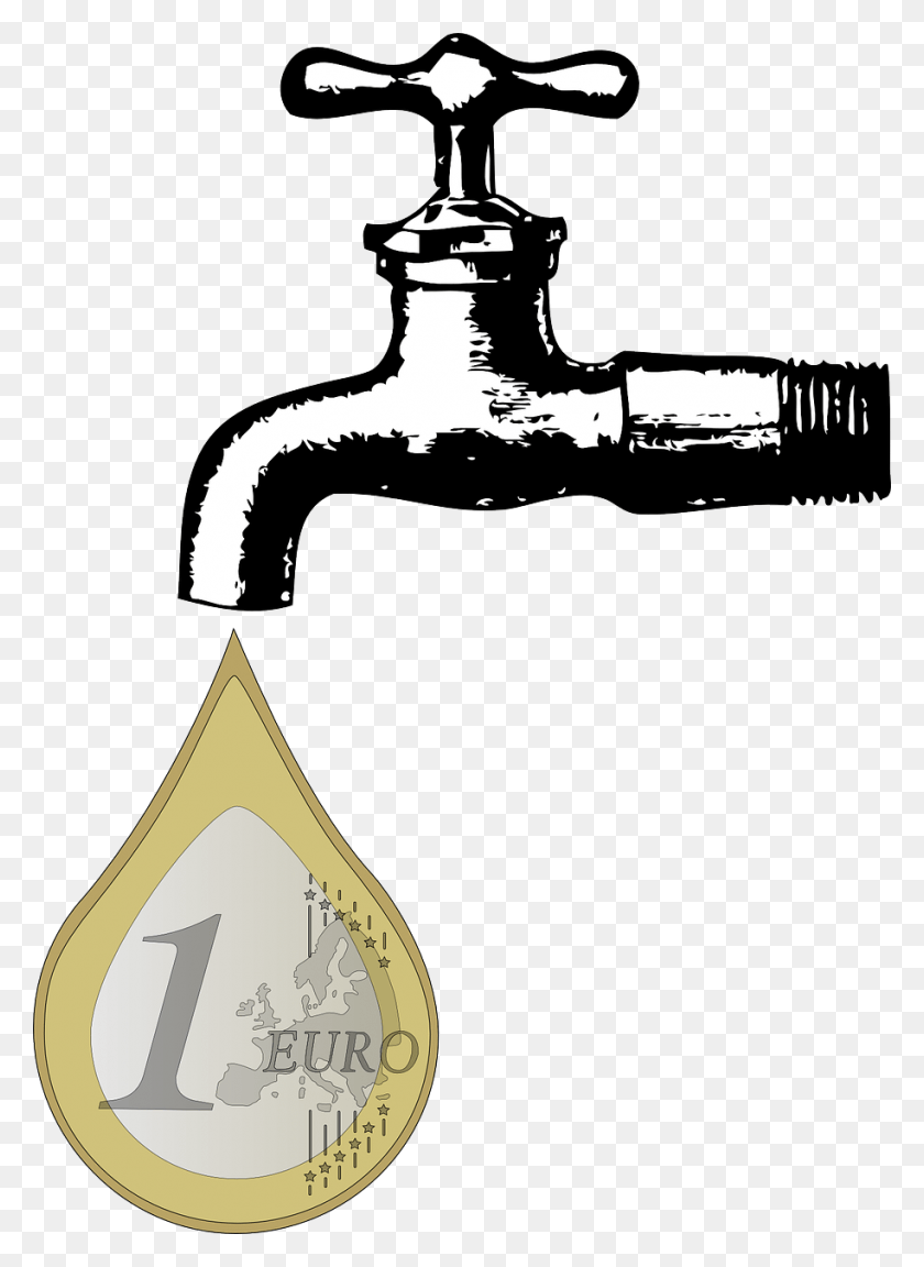 914x1280 Drop Clip Art Draw And Water Tap, Indoors, Sink, Sink Faucet HD PNG Download