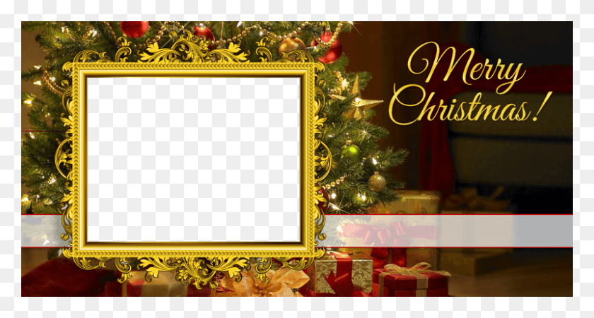 800x400 Drs Christmas Card Template Cutout 4 Christmas Card Template, Tree, Plant, Ornament HD PNG Download