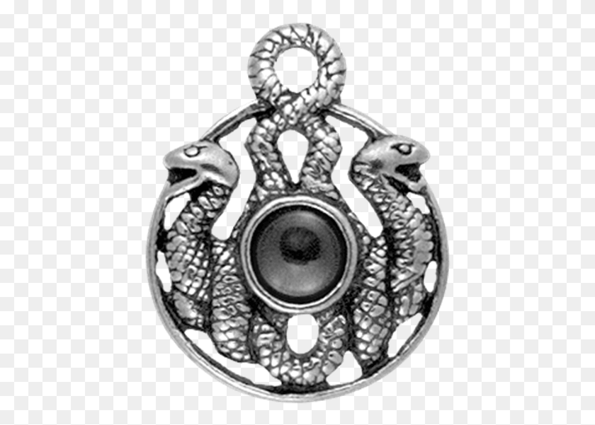 432x541 Druid Serpent Knot Necklace Locket, Pendant, Indoors HD PNG Download