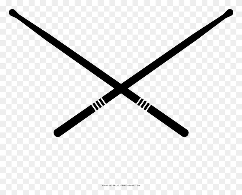 961x761 Drum Sticks Coloring, Gray, World Of Warcraft HD PNG Download