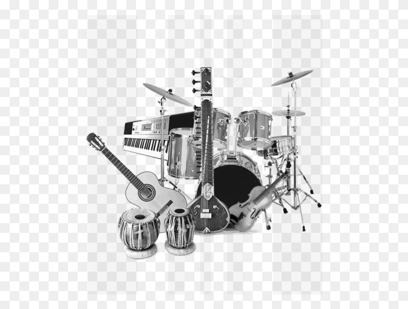 489x577 Drums, Musical Instrument, Leisure Activities, Guitar HD PNG Download