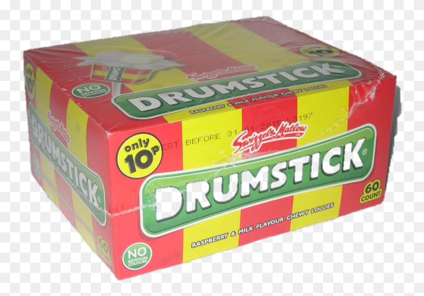 752x526 Drumsticks Drumstick Lolly, Box, Gum, Food HD PNG Download