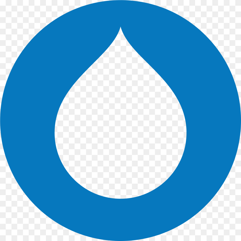 Drupal Is A And Open Source Cms Written In Php Sketchfab Icon, Logo, Symbol, Astronomy, Moon Sticker PNG
