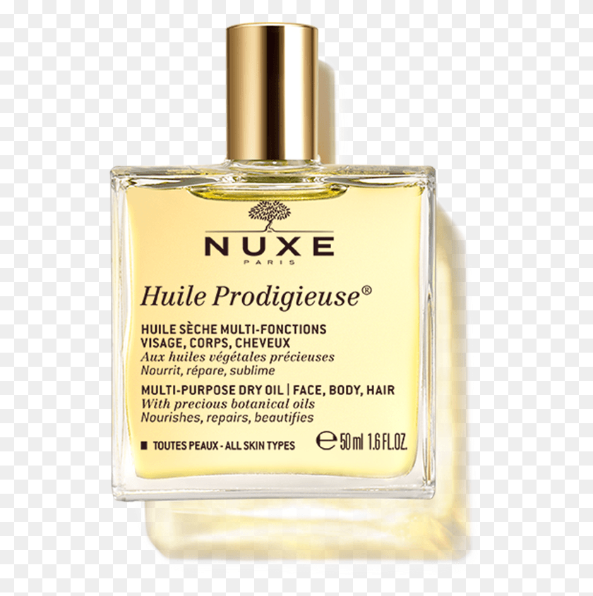 536x785 Descargar Png Aceite Seco Huile Prodigieuse Huile Prodigieuse Nuxe, Botella, Cosméticos, Aftershave Hd Png