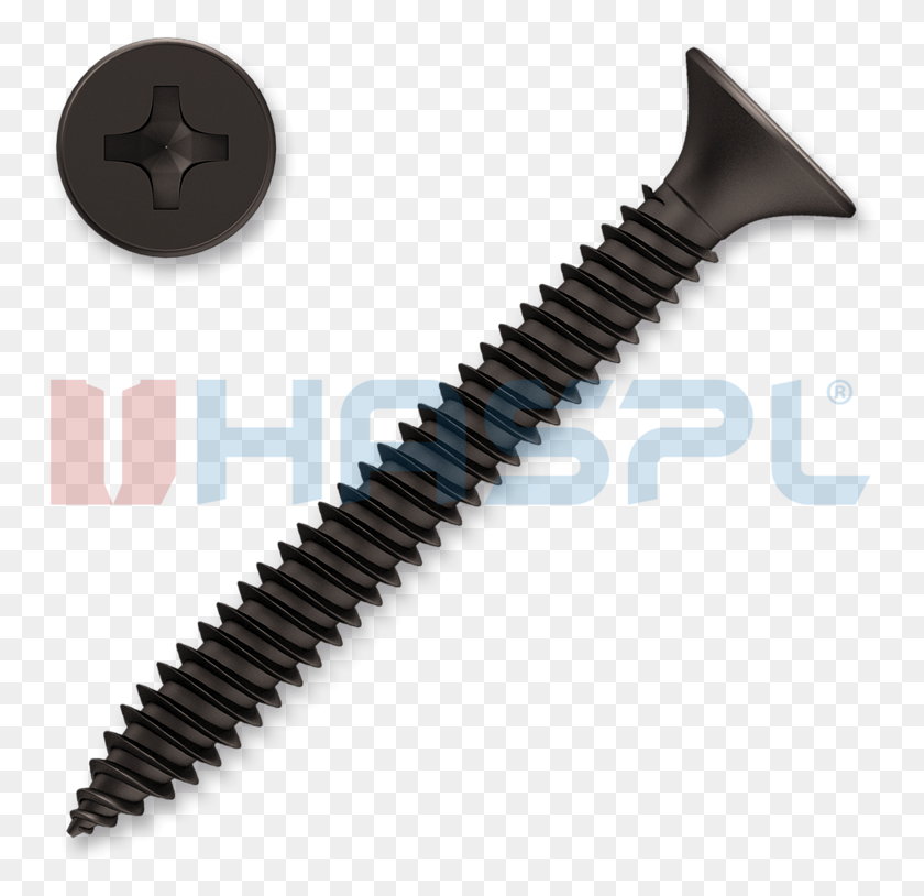 755x754 Drywall Screw 35x35mm Bugle Head Black Phosphated, Machine, Coil, Spiral HD PNG Download