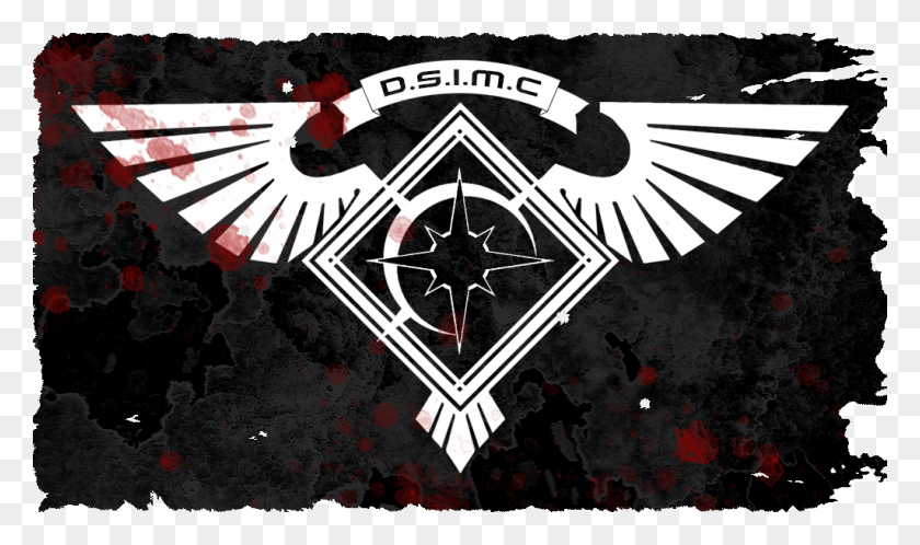 1024x576 Dsi Marine Corps Grim Darkness Of The Far Future There, Symbol, Poster, Advertisement HD PNG Download