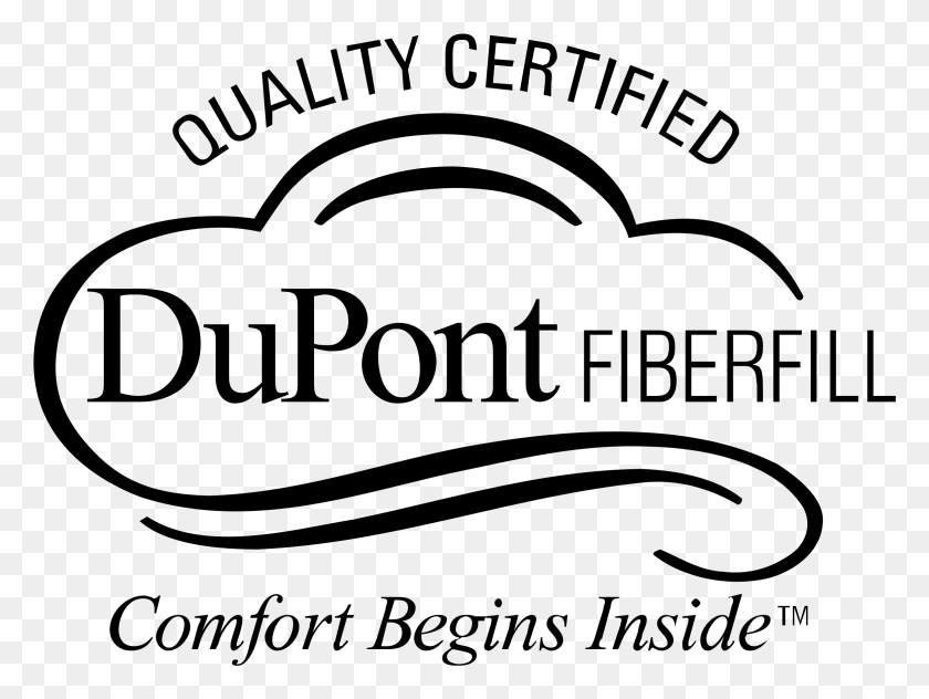 2331x1711 Логотип Du Pont Fiberfill Прозрачная Каллиграфия, Серый, Мир Варкрафта Png Скачать